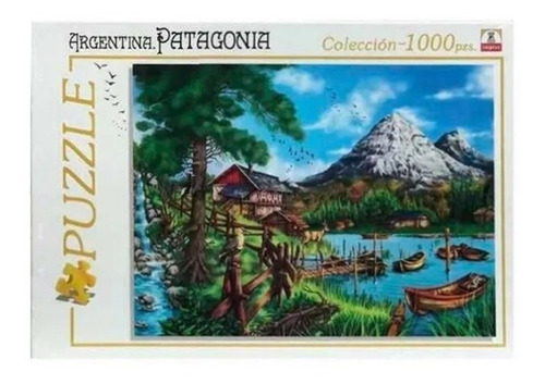 Puzzle X1000 Pzs Argentina Patagonia Rompecabezas Implas Mca