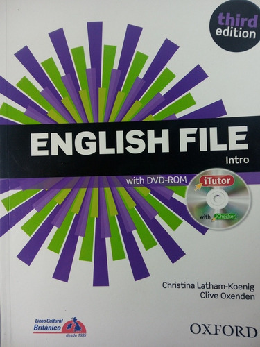 English File Oxford Third Edition Nuevo Con Cd Libro Papel