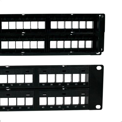 Patch Panel Cat6 Modular Descarregado Commscope 48 Portas