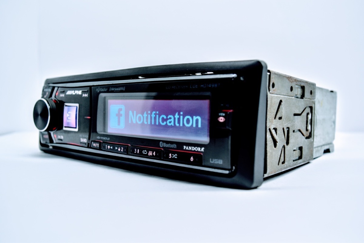 Autoestéreo Alpine Cdehd149bt Bluetooth iPhone Android Usb Mercado Libre