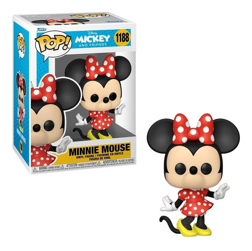 Boneco Funko Pop Disney Minnie Mickey And Friends Disney