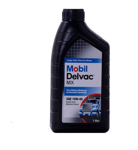 Aceite Mobil De Motor Delvac Mx 15w40 1 Lt