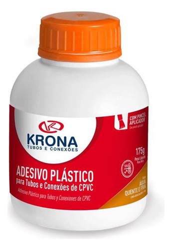 Adesivo Cola Para Tubo Ultraterm Frasco 175g Krona