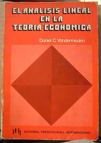 El Análisis Lineal En La Teoría Económica, D. Vandermeulen