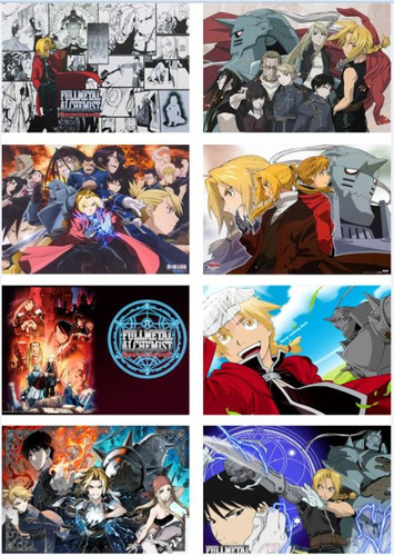 Poster Fullmetal Alchemist Gon Personajes + Regalo