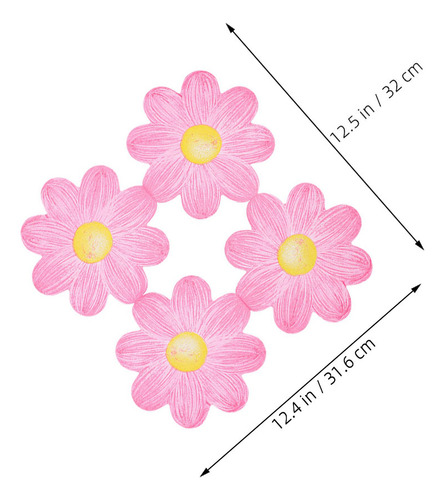 Servilletas Decorativas Con Forma De Margarita, 320 Hojas: P