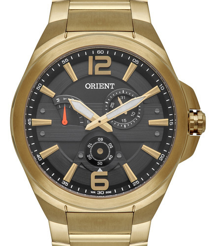 Relógio Orient Neo Sport Masculino Mgssm036 P2kx Cor da correia Dourado