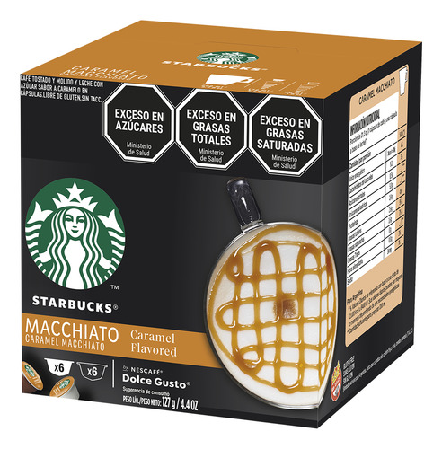 Starbucks Caramel Macchiato Cápsulas Dolce Gusto