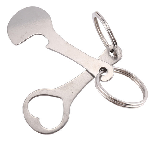 2 Piezas De Carrito De Compras De Acero Inoxidable Remover-s