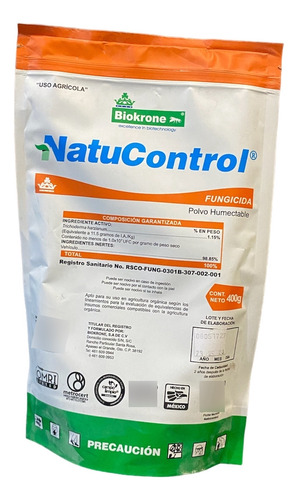 Natucontrol Trichoderma Harzianum Biokrone 400 Gramos