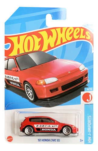 92 Honda Civic Eg - 2024 Hotwheels 