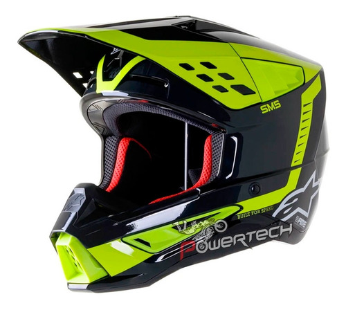 Casco Motocross Alpinestars S-m5 Beam Enduro - Cuot