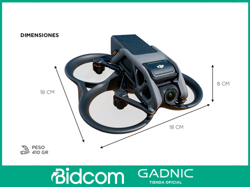 Drone Dji Avata Fly Smart Combo Profesional Fpv Goggles V2