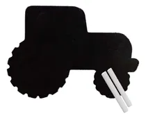 Comprar 10 Pizarras Pizarrones Tractor 15cm Tizas Souvenirs