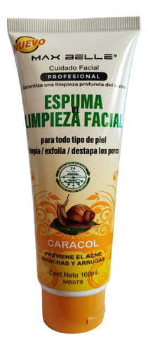 Espuma De Limpieza Facial De Caracol Global