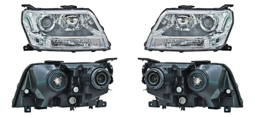 Par Faros Sz Grand Vitara 2009-2010 Cuarto Bco F/negro Tyc