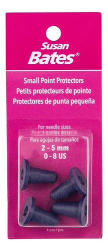 Paquete 4 Pzas Protectores Puntas Agujas Susan Bates Coats