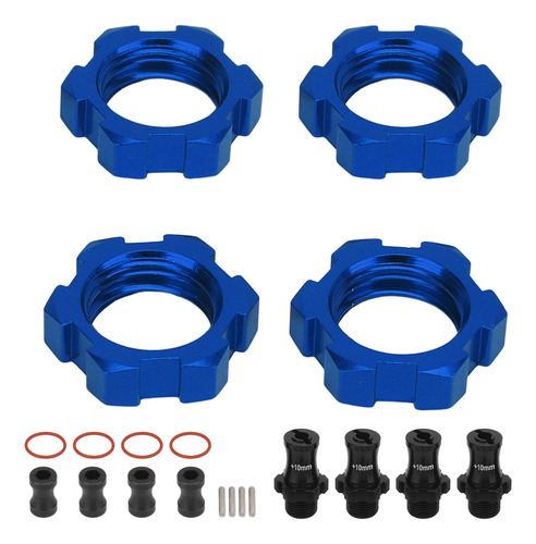 Adaptador De Cubo De Tracción Hexagonal Con Rueda Azul De 17