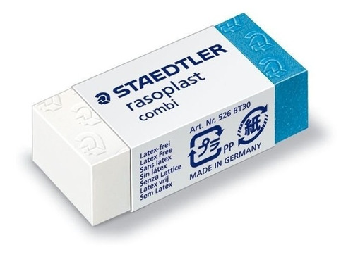 Gomas De Borrar Staedtler 526 Bt30 Duo Tinta Y Lapiz  Unidad