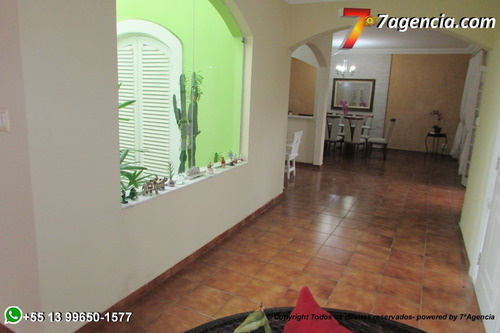 Imagem 28 de 30 de Casa Em Itanhaem Sobrado Completo 6dorms Piscina Churrasqueira Forno A Lenha Sala 4 Ambientes Ch203