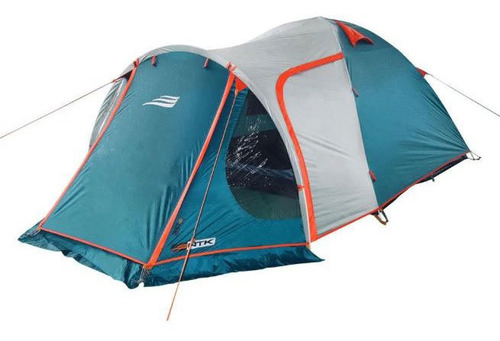 Imagem 2 de 10 de Barraca Camping 3/4 Indy Pessoas Teto Aluminizado Uv 2500mm