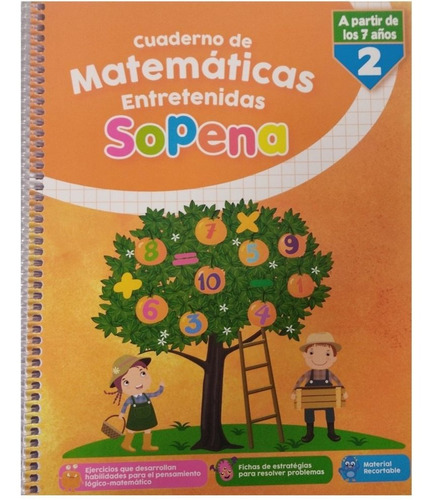 Cuaderno De Matematicas Entretenidas 2. Editorial: Sopena
