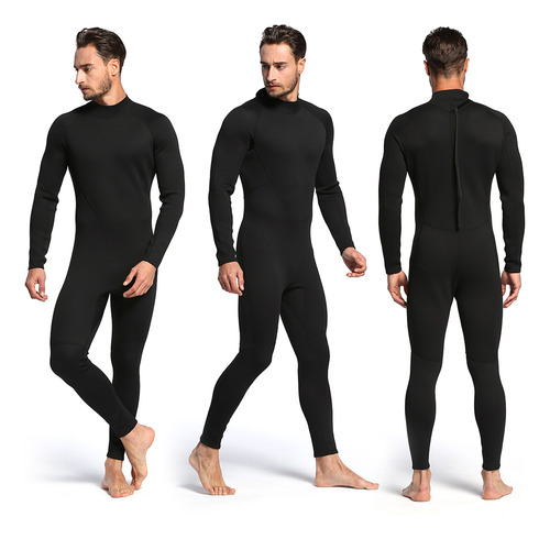 Traje De Neopreno Completo Con Cremallera Trasera De 2 Mm Pa