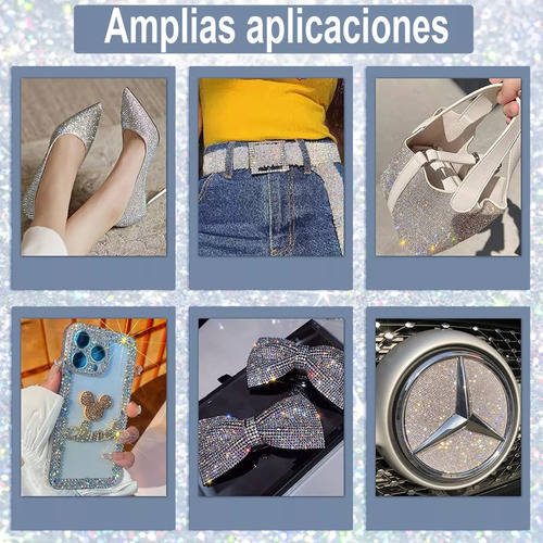 Pegatina De Diamantes De Imitación De 4 Rollos Para Tomar De