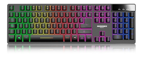 Teclado Gamer Naxido Español Usb Windows Pcreg