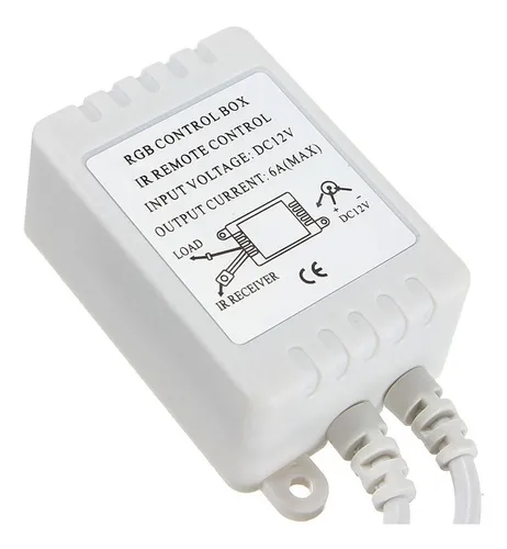 Cinta Led Rgb 5 Metros Blanco Incluye Control / Hb Led