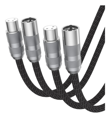 Cable Xlr De Alta Gama 3.3ft Cable De Señal De Audio Multipl