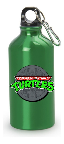 Termo Tortugas Ninja Botilito Botella Aluminio 