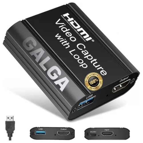 Capturadora Digital Hdmi Usb 1080p Full Hd (win, Andr, Mac)