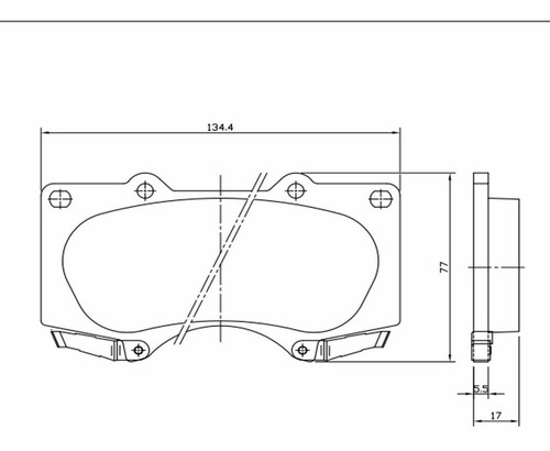 Imagem 3 de 5 de Disco + Pastilha Freio Dianteira Com Abs Hilux 2009 A 2015