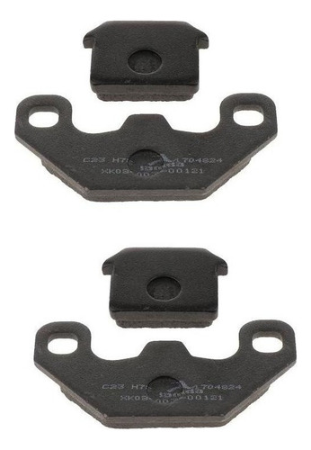 2 Sets Of Brake Pads For Pit Bike 50 70 110