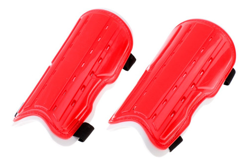 Football Shin Guard Pads Vermelho