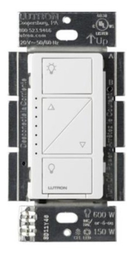 Lutron Lu-pd-6wcl-wh