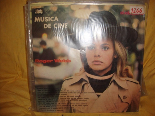 Vinilo Musica De Cine Roger Webb Bs1