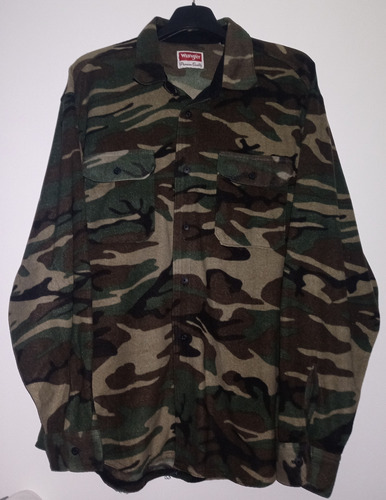 Camisa Tmmy Polo Ralph Columbi Camuflaje Franela Wrangler (Usado)