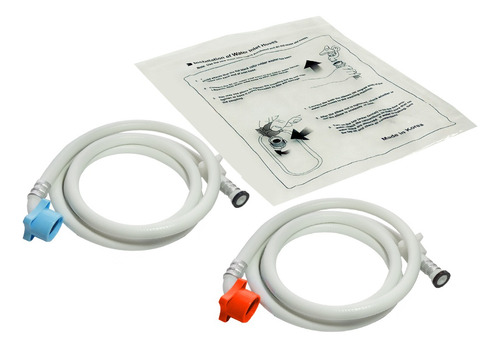 Kit Manguera Entrada De Agua Caliente Y Fria Lavadora LG