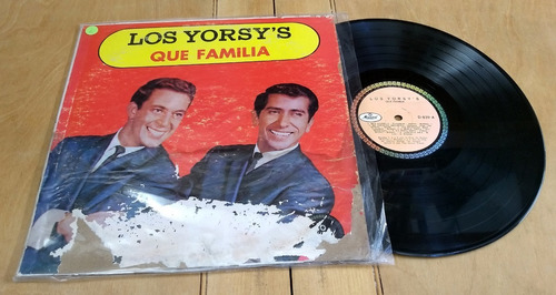 Los Yorsys Que Familia Disco Vinilo Lp Autografiado