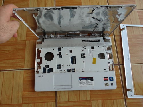 Carcaça Para Notebook Sony Vaio Vpcee23eb