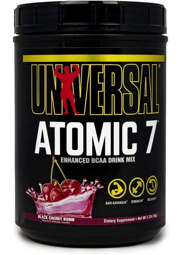 Universal Nutrition | Atomic 7 | 1kg | 79 Servings | Cherry