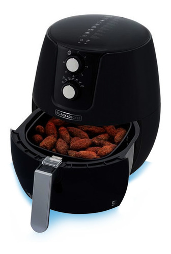 Freidora Air Fryer Black Decker 1400 W, 5 litros, 220 V, sin aceite