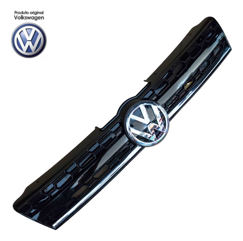 Grade Radiador Com Emblema Vw Saveiro Cross G6 Original