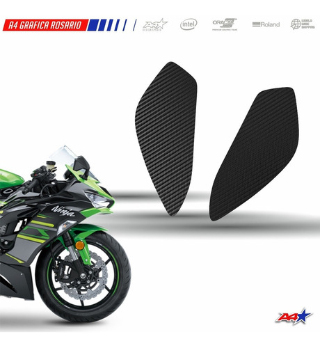 Protector Tanque Kawasaki Zx6r 2009 - 2019 Laterales