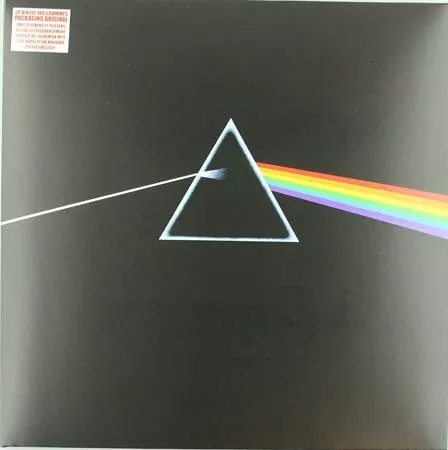 Pink Floyd The Dark Side of the Moon pintado en vinilo - enmarcado y listo  para colgar. El arte de los discos de vinilo