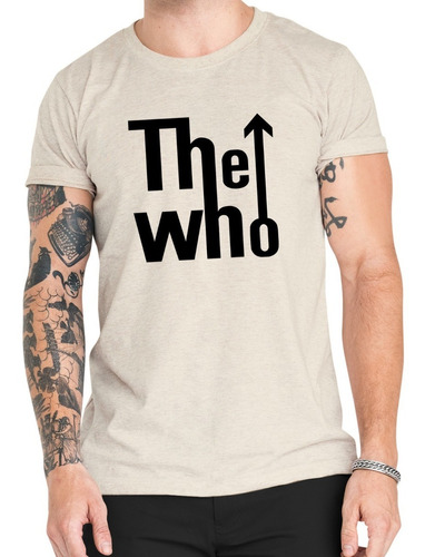 Polera The Who Rock Band Algodón 100% Orgánico Mus8