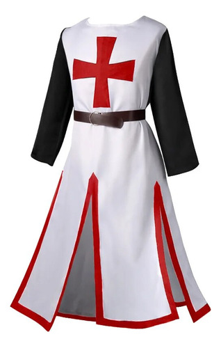 Disfraz De Caballero Templario Para Cosplay De Halloween Med