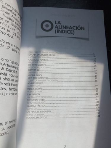 Libro Del Cruz Azul Campeón. La Novena. Sí Fue La Buena.